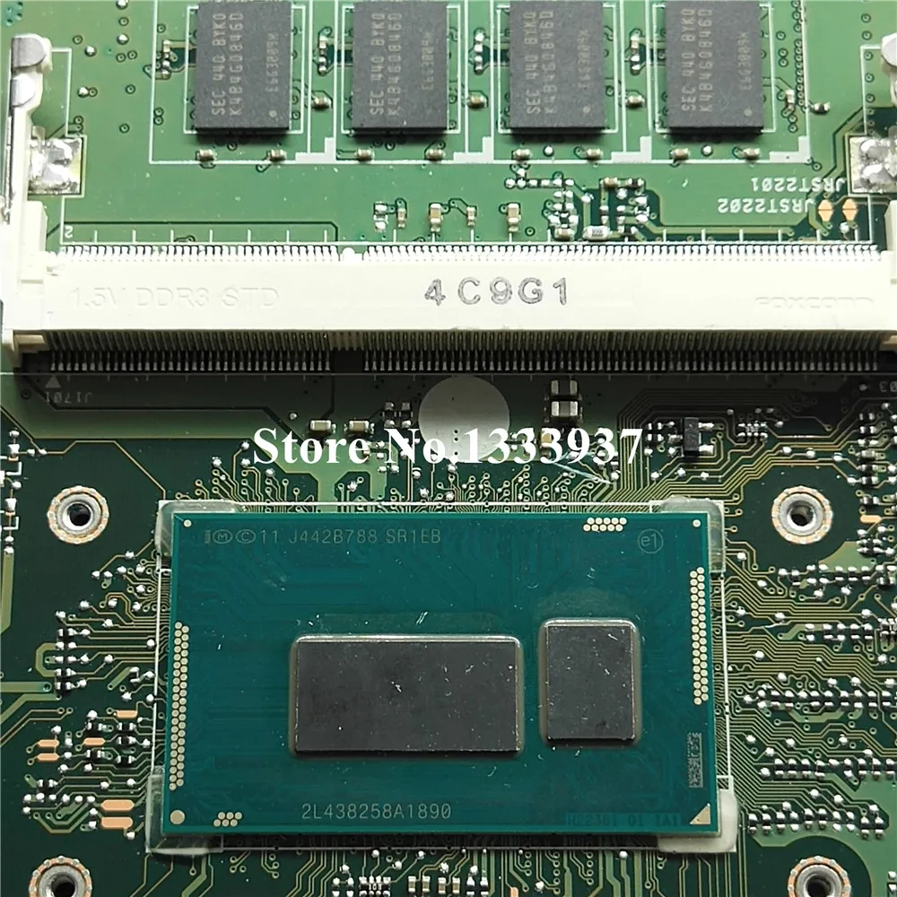 X555LD Материнская плата ноутбука I7-4510U SR1EB 3 1 для ASUS X555LA X555LF X555LJ X555L X555 материнская |