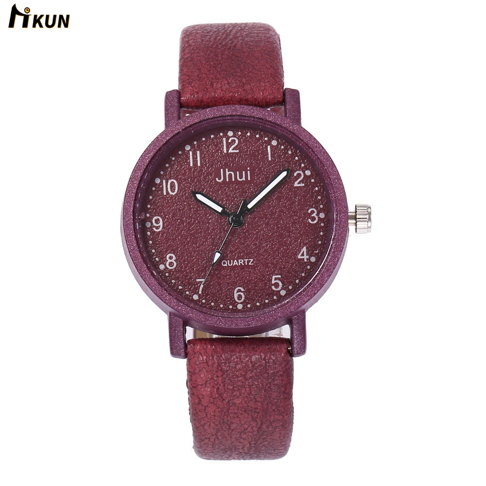 Женские часы кожаный браслет со стразами новинка 2019|Женские наручные часы| |