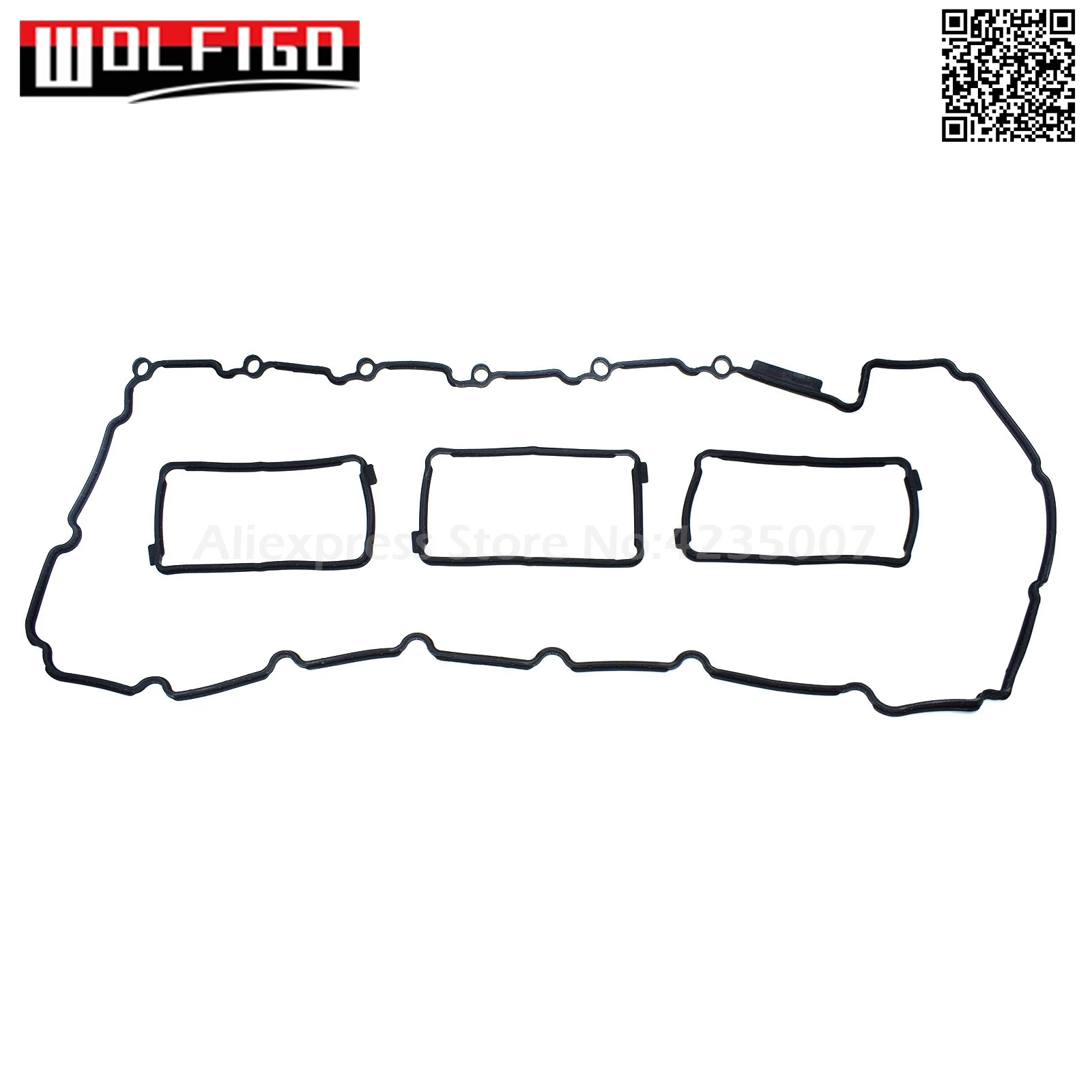 WOLFIGO Новинка для BMW 135i 435i E82 E88 F36 F10 Комплект прокладок крышки клапана 11127587804 151000201