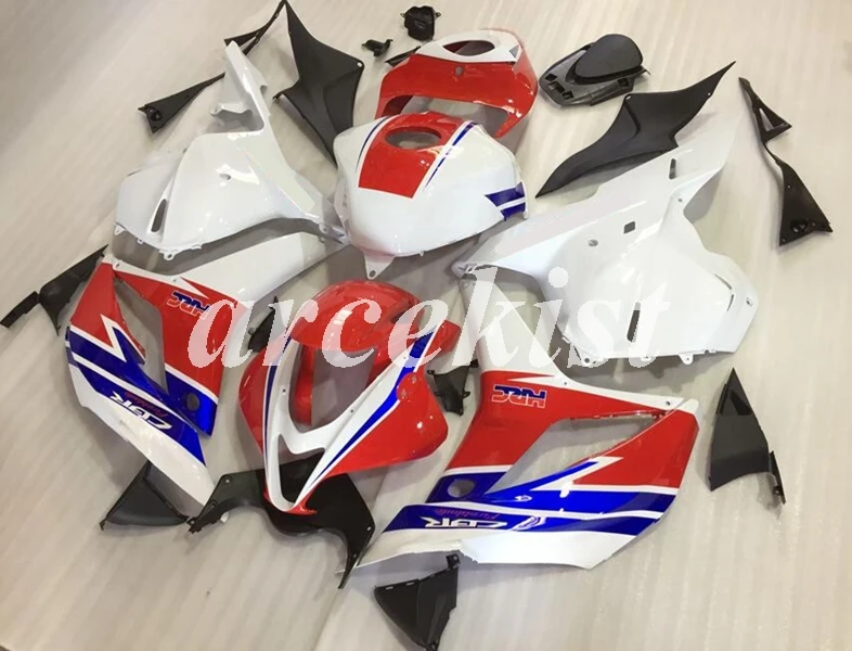 

4Gifts Injection Mold New ABS Full Fairings Fit For HONDA CBR600RR F5 2009 2010 2011 2012 09 10 11 12 body set white red