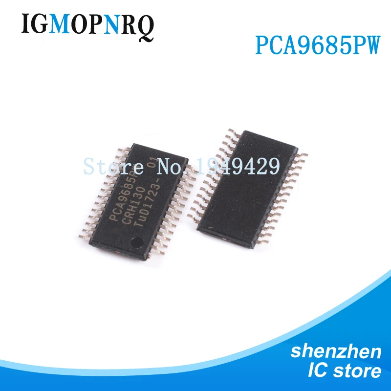 10 шт. PCA9685PW TSSOP28 PCA9685 PCA9685P светодиодный драйвер дисплея I2C контроллер автобуса
