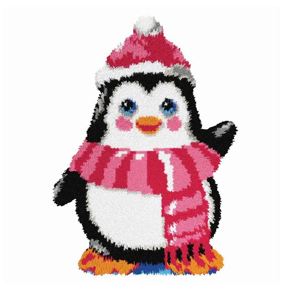 

Latch hook kit with printed pattern Carpet embroidery kit Crafts for adults Rug making kits do it yourself Home decoration