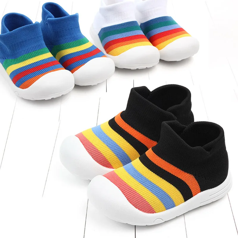 

Autumn Children's Single Shoes Soft-Soled Toddler Sneakers Non-Slip Breathable Baby Shoes Boys Casual Shoes