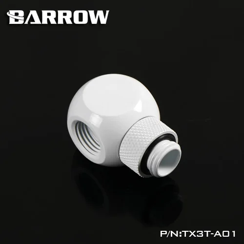 

Barrow TX3T-A01 G1 / 4 "X3 Black silver Extender rotation 3-Way cubic Adapter seat water cooling computer accessories