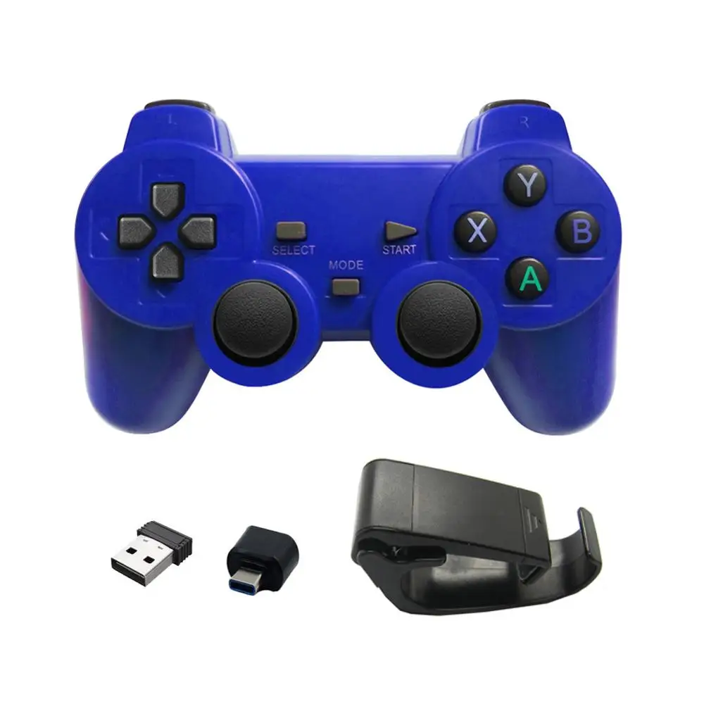 Беспроводной геймпад 2 4 ГГц для телефонов на Android планшетов ПК ТВ приставок PS3