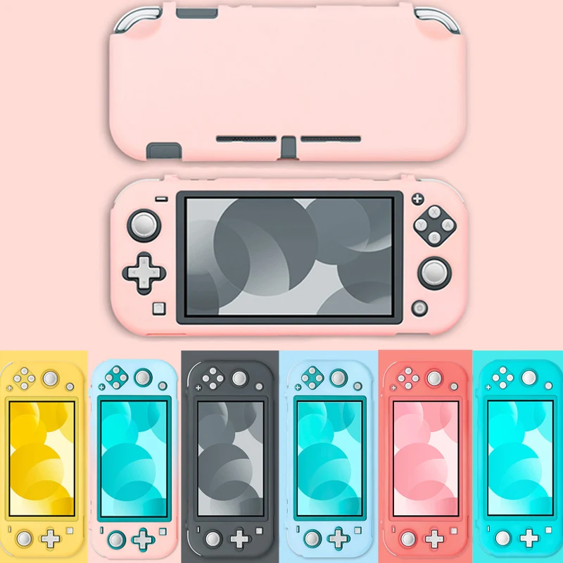 Colorful Protective Case Shell For Nintendo Switch Lite Cute Hard Cover Anti-Slip Full Shell For Nintend Switch Accessories