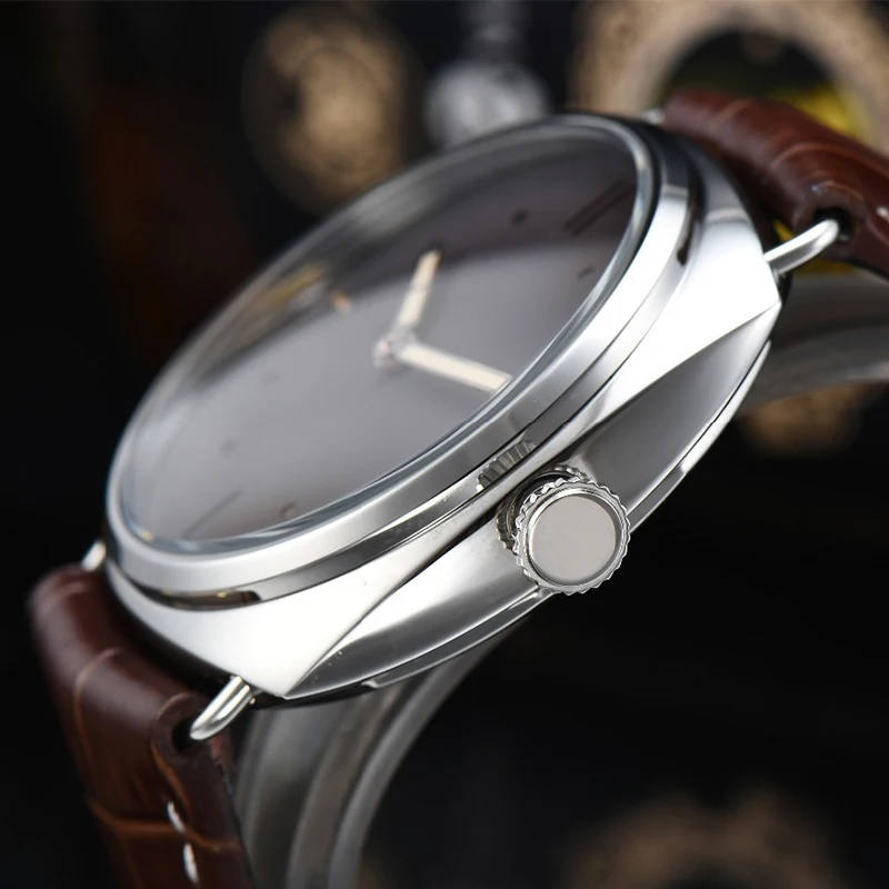 Механические часы с ручным заводом светящиеся водонепроницаемые 316L нержавеющая