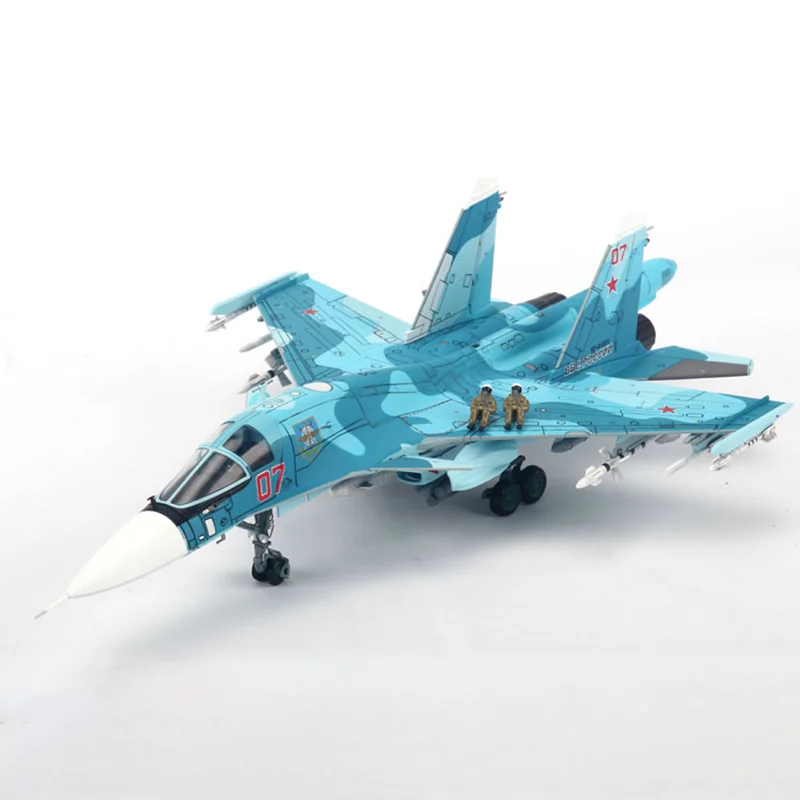 

1:72 Scale SU-34 Fullback Russian Air Force Diecast Airplane Plane Fighter Aircraft Model Toy Static Diecast alloy Model