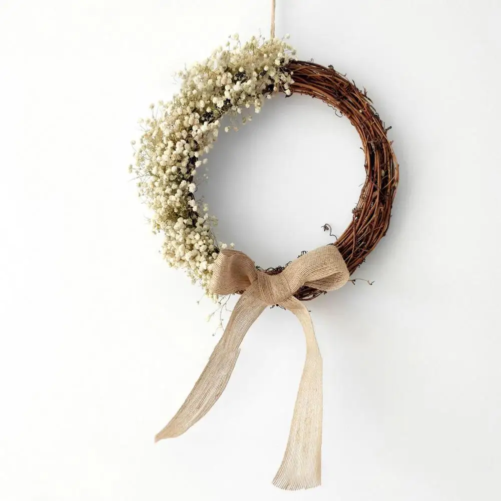 

Peony simulated garland Rattan ring decoration Photography props Wedding wreath Flower home door Decoration