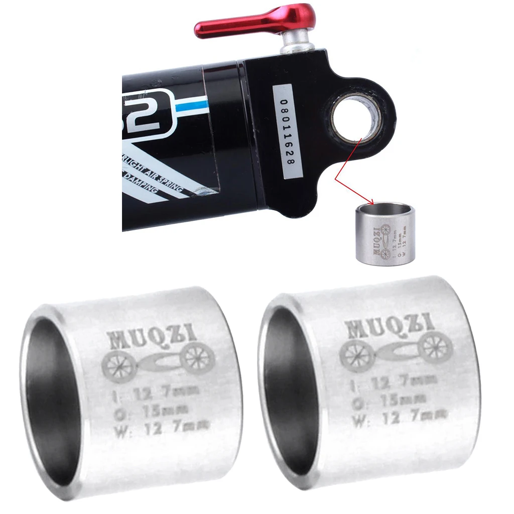 Втулка заднего амортизатора для велосипеда из нержавеющей стали 2 шт. | Спорт и