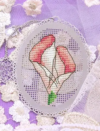 TT Girls DIY ремесло Стич вышивки крестом металлическая Закладка серебро Золотой Рукоделие Вышивка ремесла счетный крест-строчка Kit-6TH - Цвет: JS067