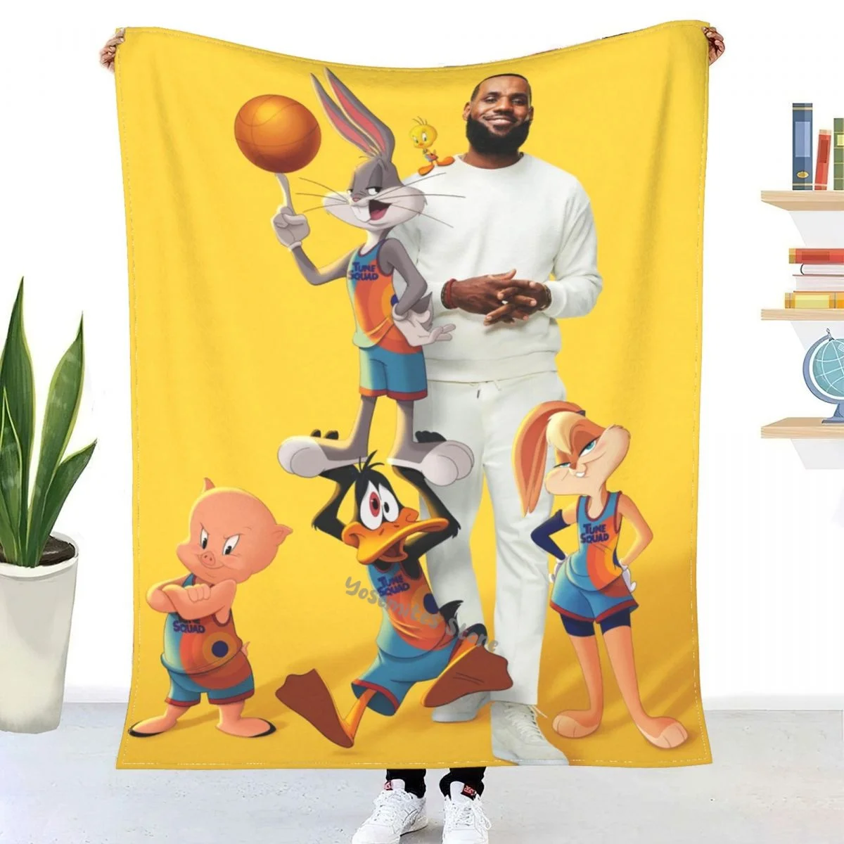 Плед Space Jams одеяло из шерпы постельное белье мягкое | Дом и сад