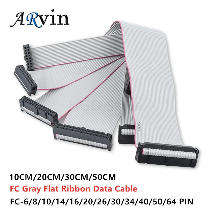 Кабель для скачивания JTAG ISP AVR плоский кабель передачи данных диаметром 10 см/20 см/30