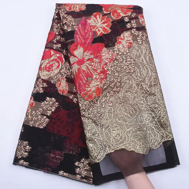 

African Lace Fabric 2020 High Quality French Tulle Lace Fabric Nigerian Mesh Lace Fabric Jacquard for Dinner Dress party