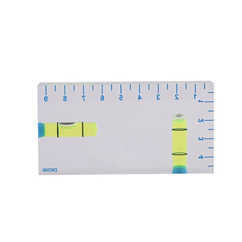Двунаправленный магнитный уровень Мини-уровень духа Прозрачный с высокой