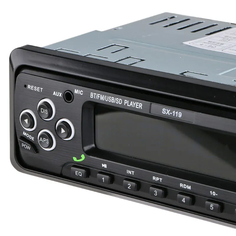 Автомагнитола 1 Din 12 В FM Aux SD USB MP3 | Автомобили и мотоциклы