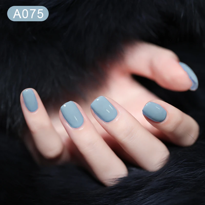 Лак для ногтей 10 мл Одноцветный фиолетовый серый коричневый красивый дизайн