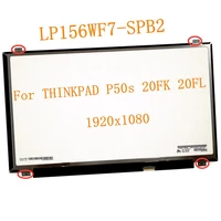15 6 for thinkpad p50s 20fk 20fl laptop lcd touch screen lp156wf7 spb2 display matrix panel replacement