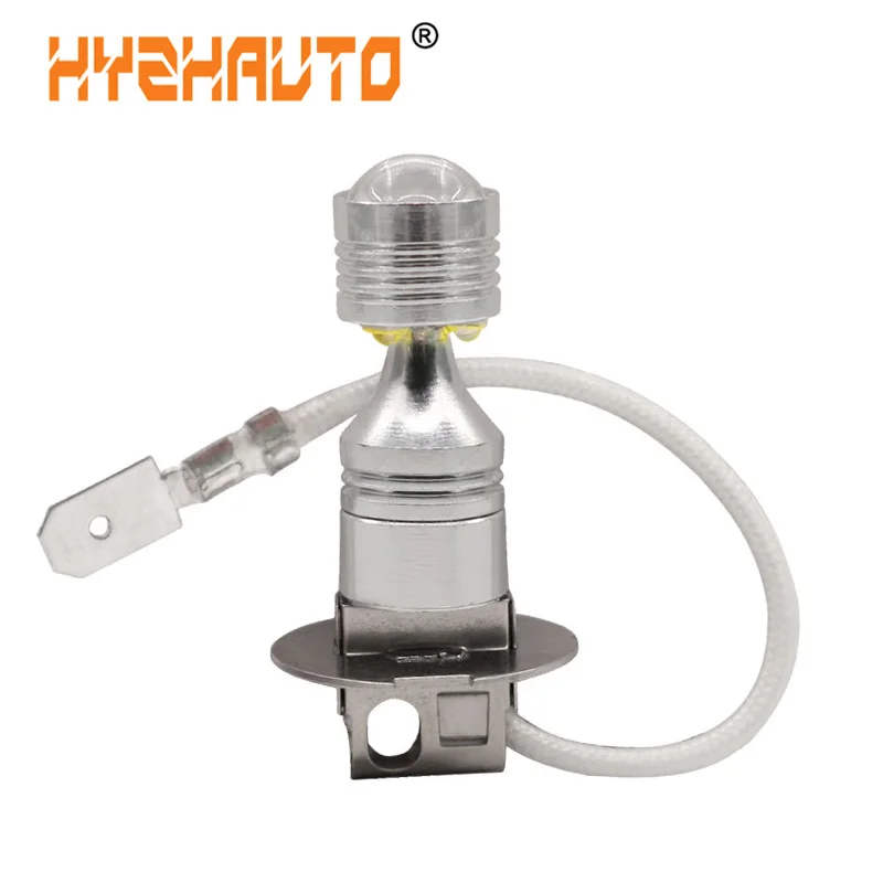 

HYZHAUTO 1Pcs H1 H3 LED Bulb White 6-XBD 30W Car Fog Lamp LED DRL Auto External Driving Light 6000K 12V