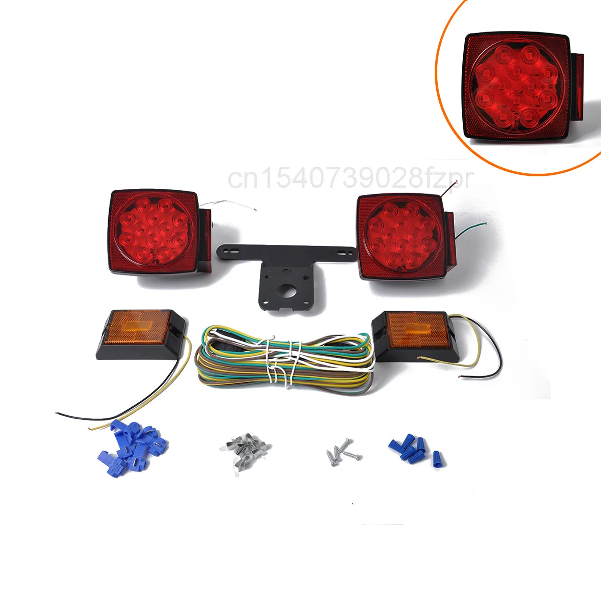 

Лидер продаж, аксессуары для бутика прицепа, лампа 12 В, задний фонарь прицепа, водонепроницаемый светодиодный задний фонарь для грузовика