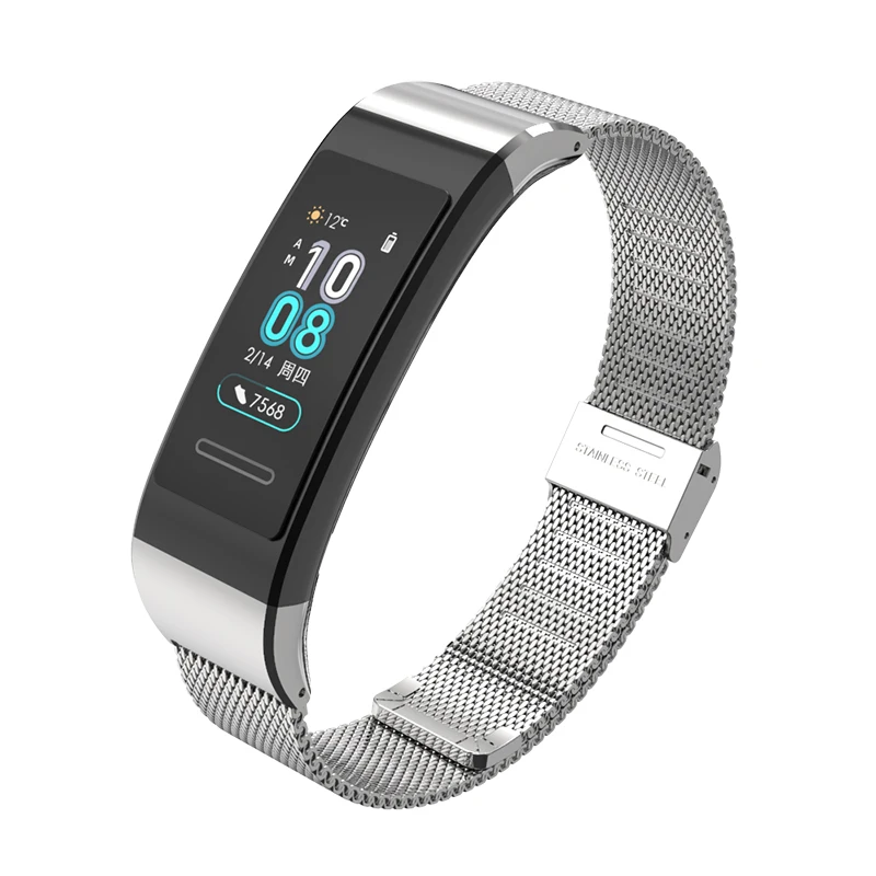 Браслет для huawei Band 3 Pro металлический ремешок на запястье браслет из нержавеющей стали для huawei Band 3pro умные часы Сменные аксессуары