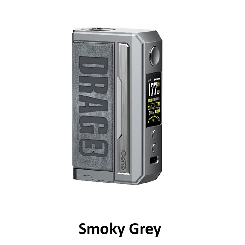 Оригинальный бокс мод Voopoo DRAG 3 TC 177 Вт вейп с поддержкой TPP Pnp картридж подставкой