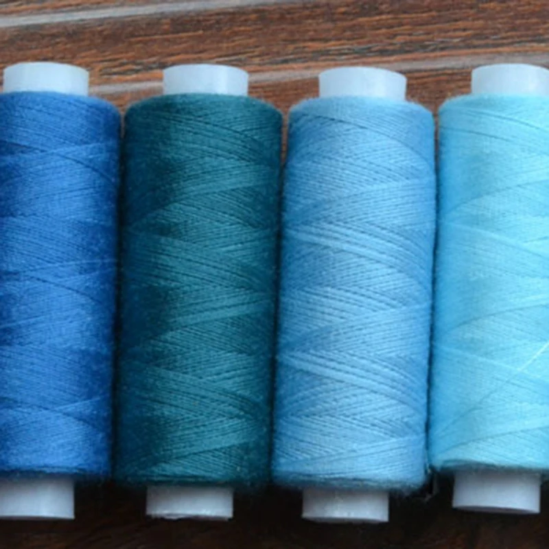 Набор швейных нитей с 30 катушками машина для вышивки нитями из полиэстера