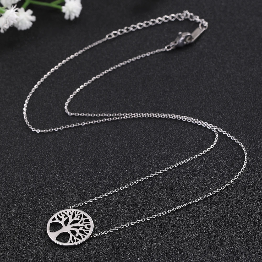 Skyrim Life Tree Ожерелье Браслет Свадебные Ювелирные наборы для женщин из нержавеющей