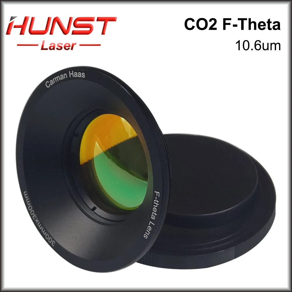 Объектив для сканирования CO2 F-theta Hunst 10 мкм 50x50 ~ 400x400 мм FL75 650 лазерный гравер