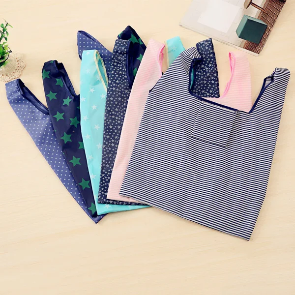 Милая Дамская продуктовая складная сумка квадратная хозяйственная многоразовая