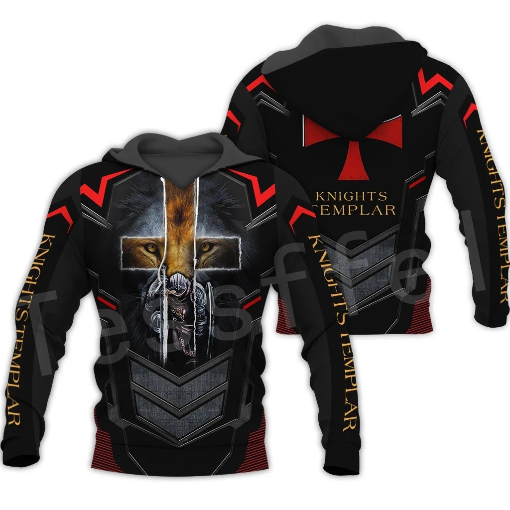 

Tessffel Knights Templar Armor Pullover Streetwear Harajuku Pullover 3DfullPrint Zipper/Hoodie/Sweatshirt/Jacket/Mens Womens