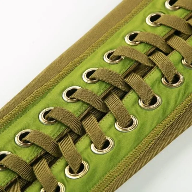 Женский комбинезон с глубоким вырезом и перекрестной шнуровкой бандажный v