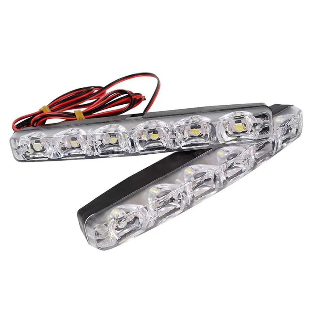 

000K Car LED Lights 6 Day Driving Lamp 6 LED 931LM PPC + Aluminum Alloy