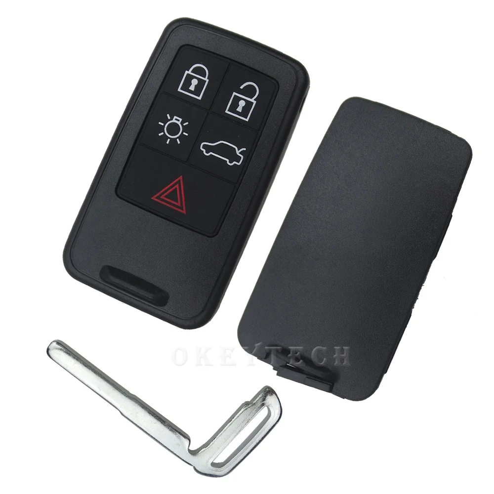 OkeyTech 5/6 кнопочный умный Корпус ключа дистанционного управления для Volvo S60 V60 S70 V70