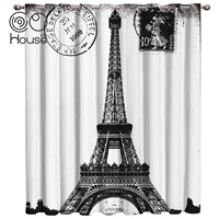 cocohouse black and white paris window treatments curtains valance room curtains large window living room kitchen