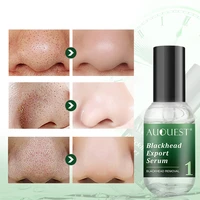 auquest face serum against black dots pore blackhead remover mask peel acne remedy essence from nose facial skin care serum 15ml