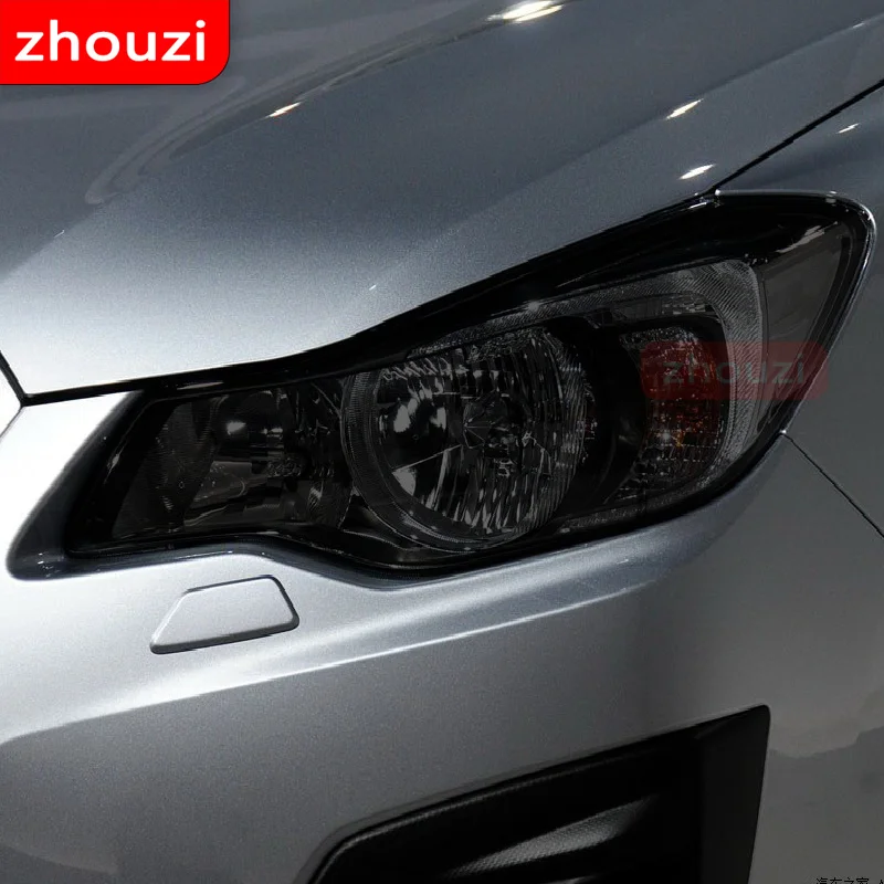

For Subaru Impreza Hacthback GP 2012-2016 2017-On Car Headlight Tint Black Protective Film Transparent TPU Sticker Accessories