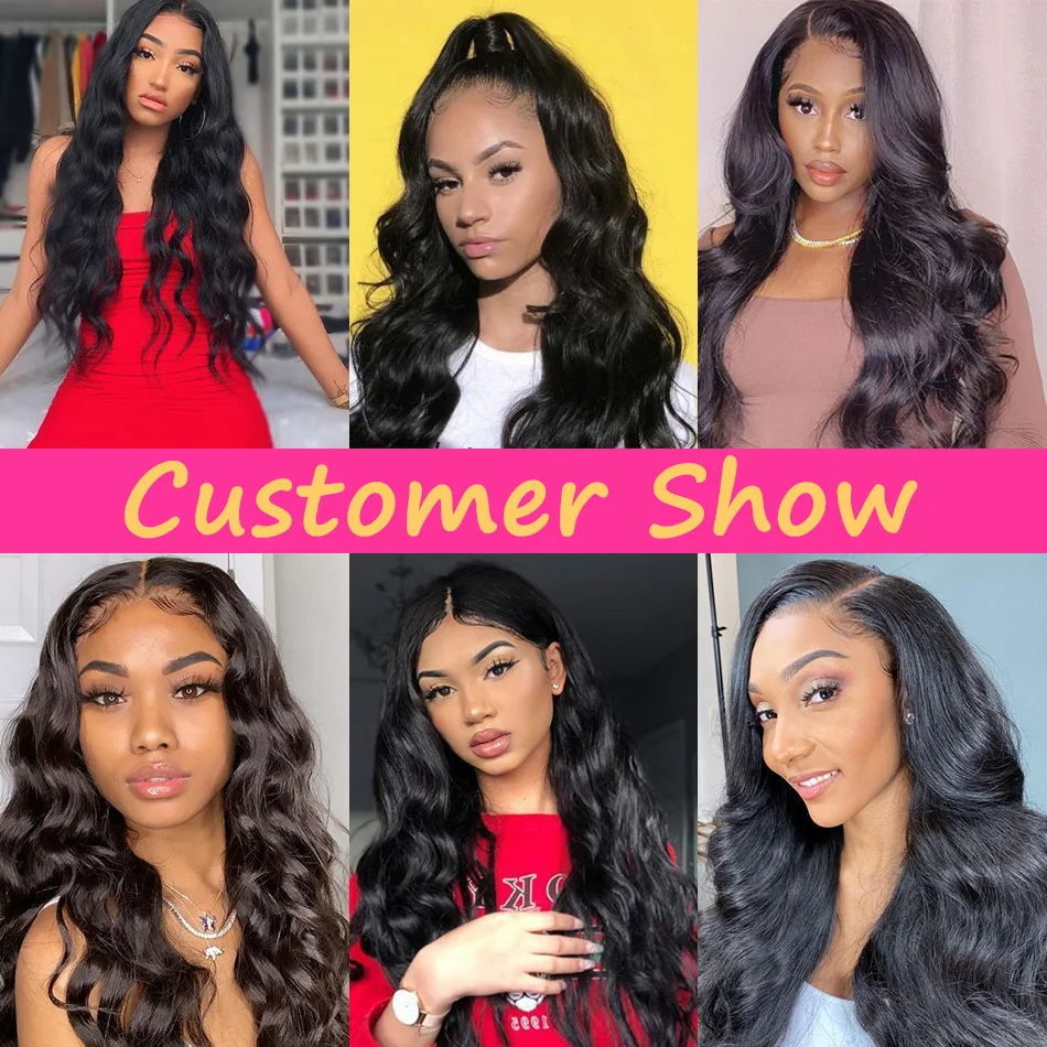 

Body Wave 13x4 Lace Front Wigs for Black Women Brazilian Cheap Human Hair Wigs 30 inch Lace Closure Wig Remy Hair Gabrielle