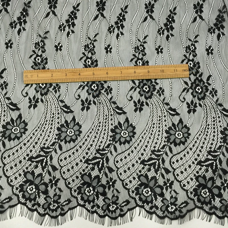 Кружево с ресницами шириной 150 см аксессуары для одежды ручной работы сделай сам