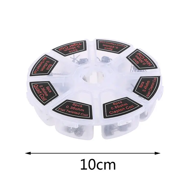 

48 шт., железо 8 в 1, хромированный, алюминиевая стандартная проволока, предварительно изготовленная катушка для пайки