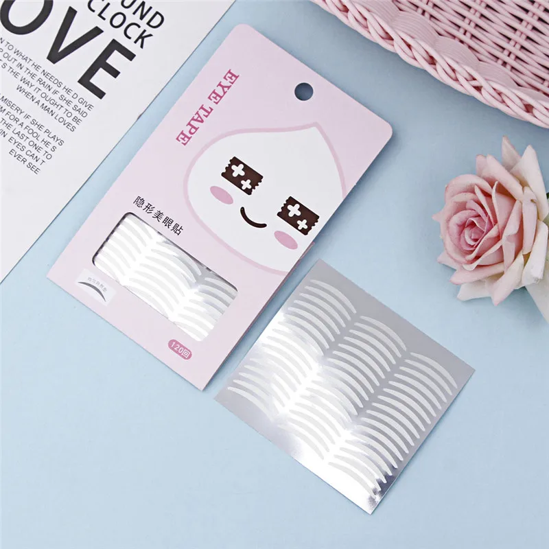 5 листов новейшая супер невидимая наклейка для двойного века растягивающаяся