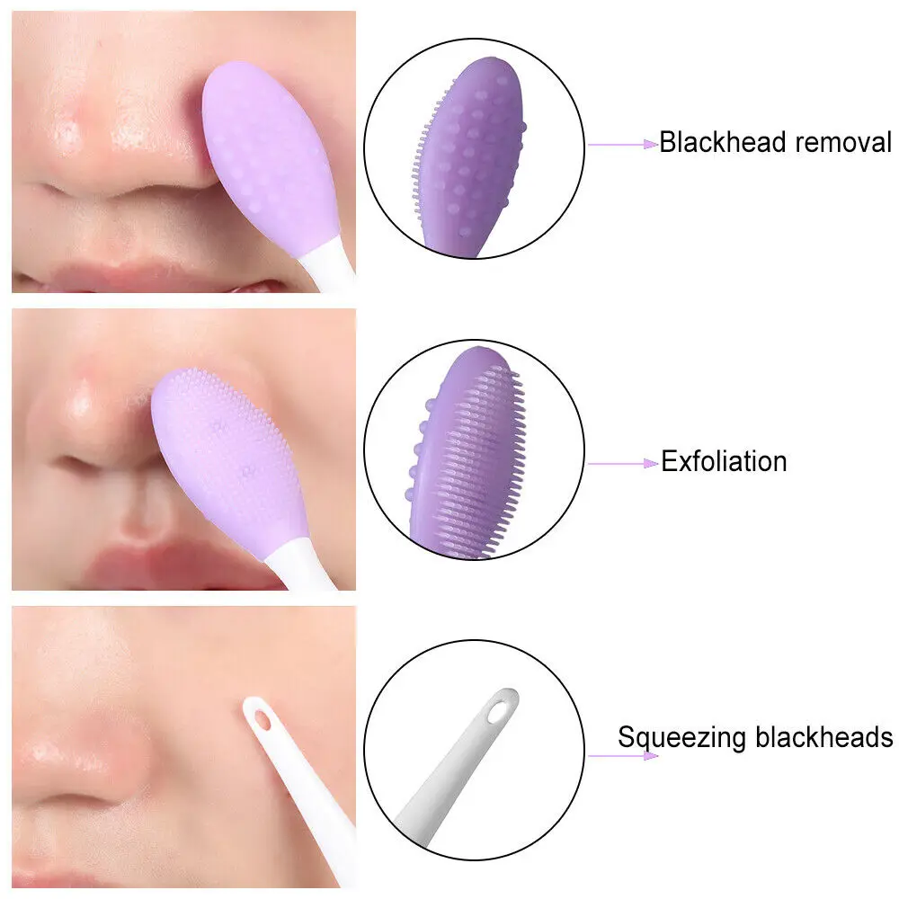 1 шт. силиконовая Очищающая щетка для лица| |