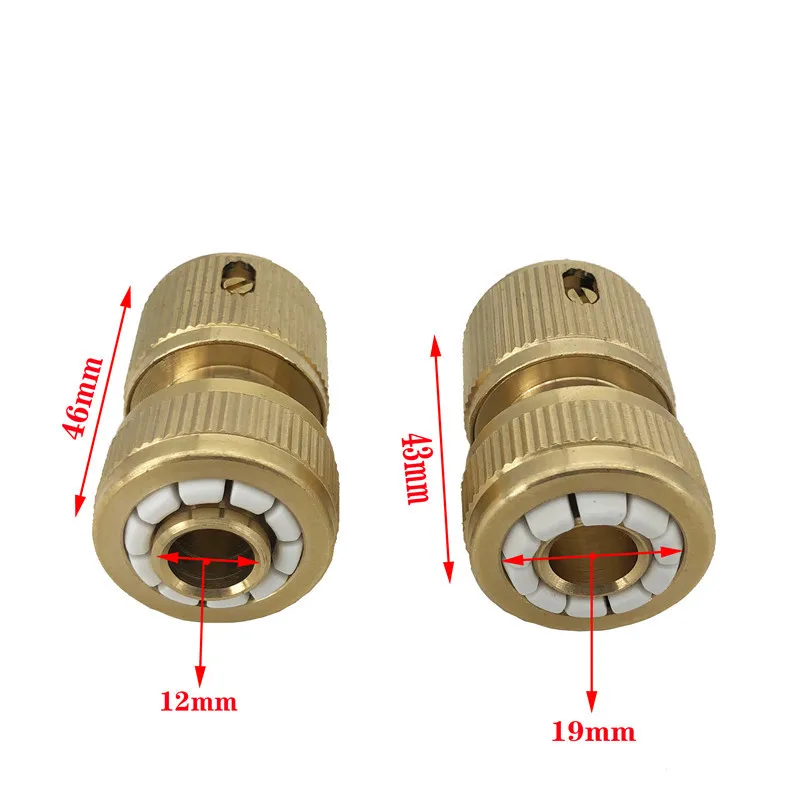 16 мм латунный садовый соединитель для смесителя с резьбой быстрый садового