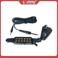 lommi acoustic guitar sound hole pickup magnetic transducer with tone volume controller audio cable guitar parts accessories