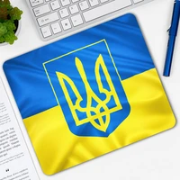 patterned ukraine flag gaming mouse pad computer rectangle mousepad anti slip natural rubber mause mice mat