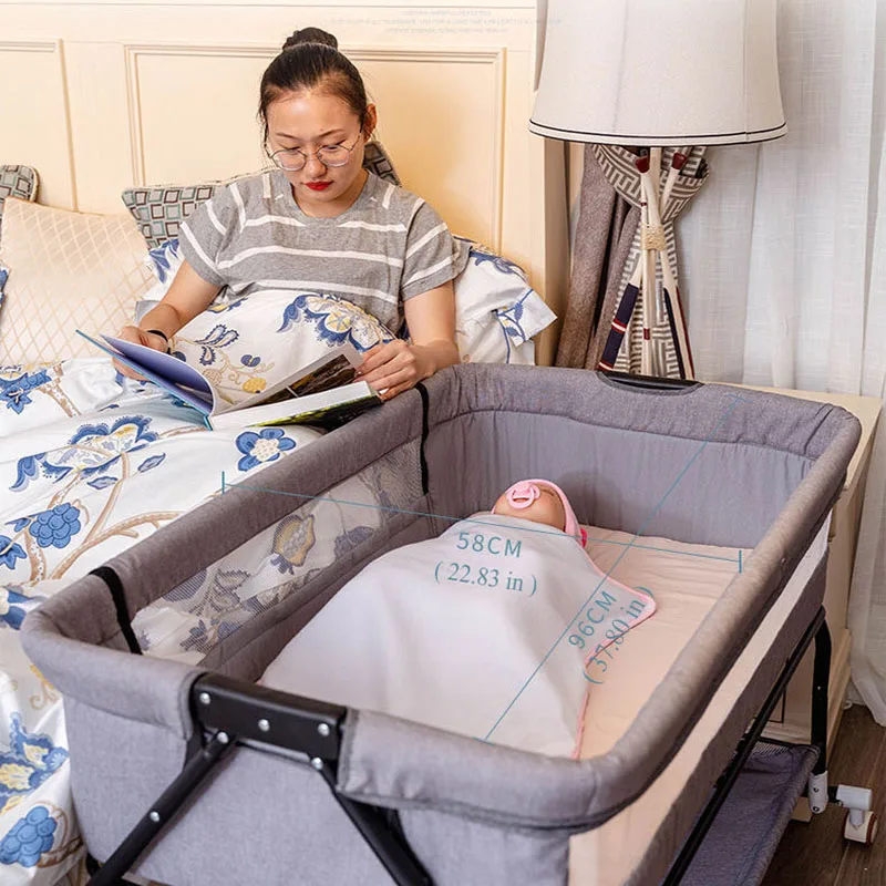 Детская люлька babyinside съемная многофункциональная складная кровать портативные