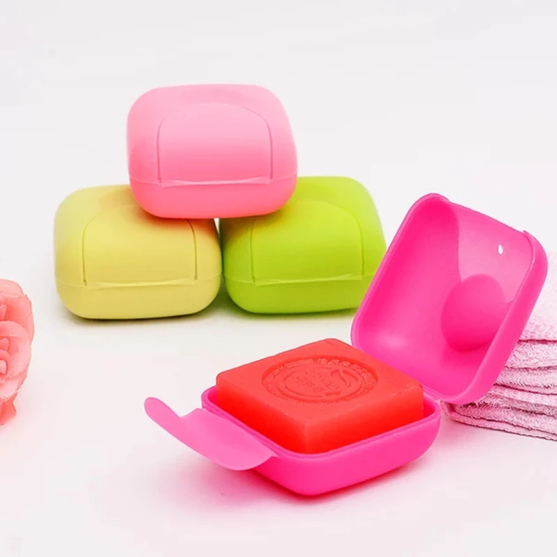 2 шт. портативная дорожная мыльная коробочка мыльница для ванной комнаты