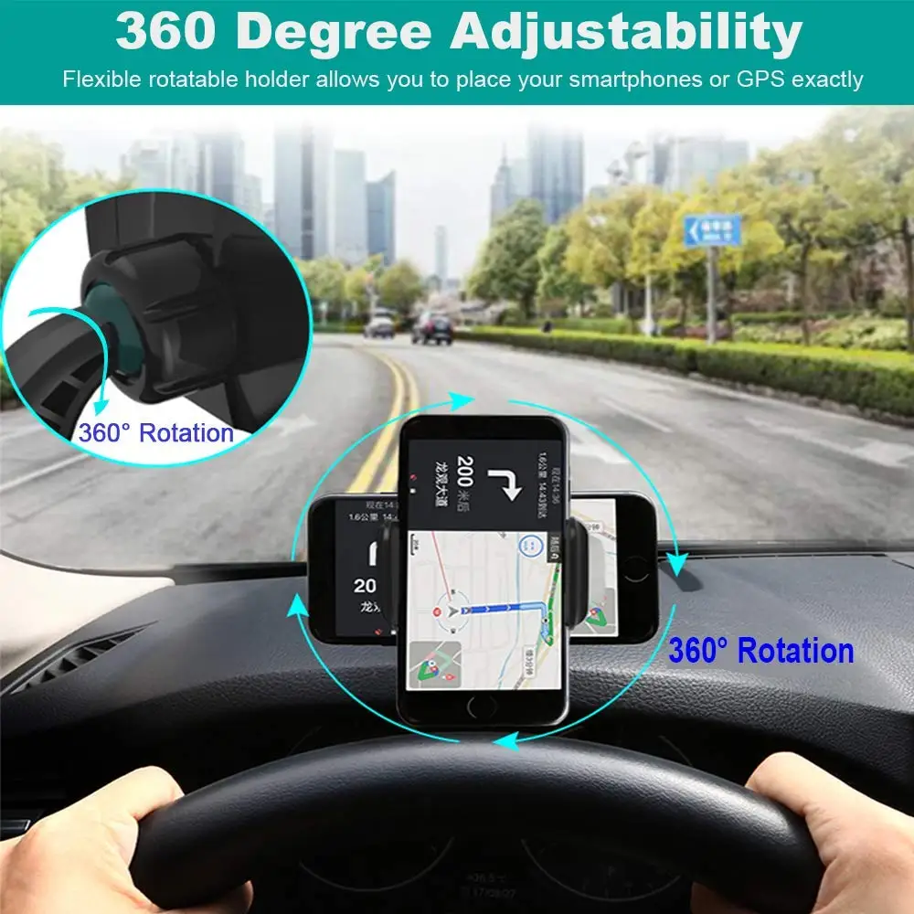 Универсальный автомобильный держатель для телефона iPhone XS X Samsung HUD приборной