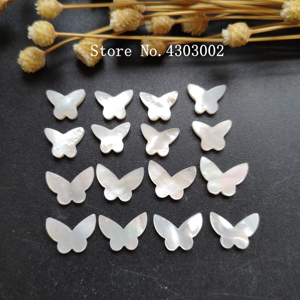 50 шт./лот натуральная бабочка перламутровая раковина для ювелирных изделий