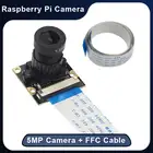 5-мегапиксельная камера ночного видения Raspberry Pi 4 OV5647 с регулировкой фокуса, 60 , 30 см FFC-кабель для Raspberry Pi 4 Model B 3B Plus 3B